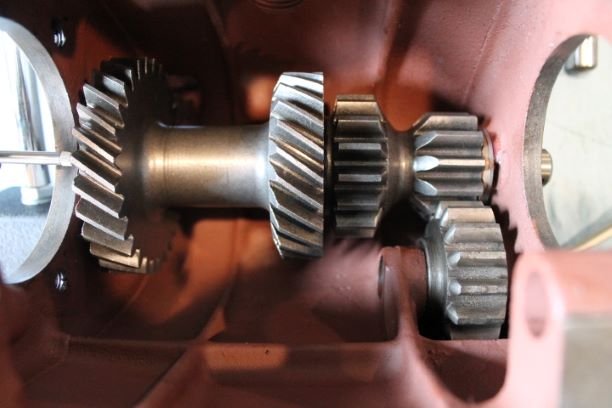 counter shaft nearly all way in