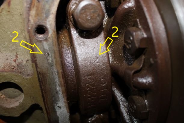 bearing-cap-markings match
