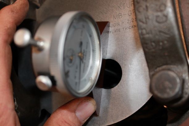 final front pinion depth