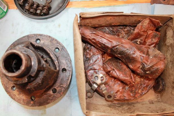 front axle rin pinion carrier