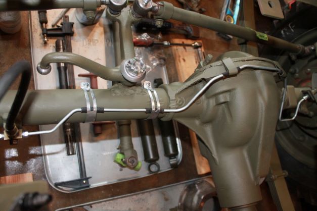 long tube front axle