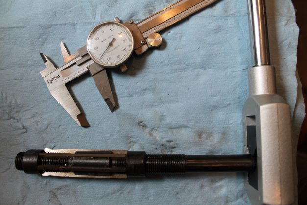 measuring the reamer