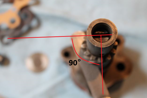 shaft and gear allignment