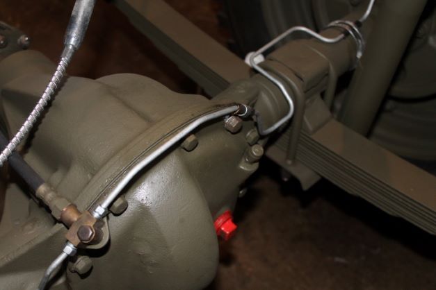 brake lines finished