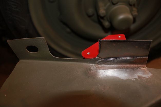driver fender welding