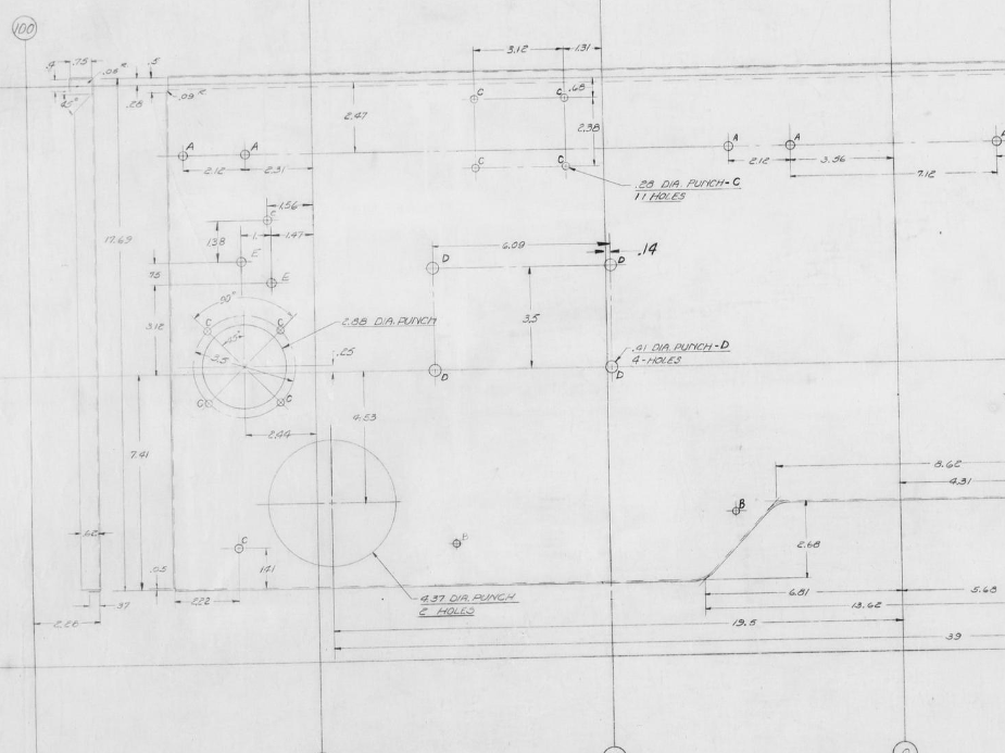 rear panel holes left